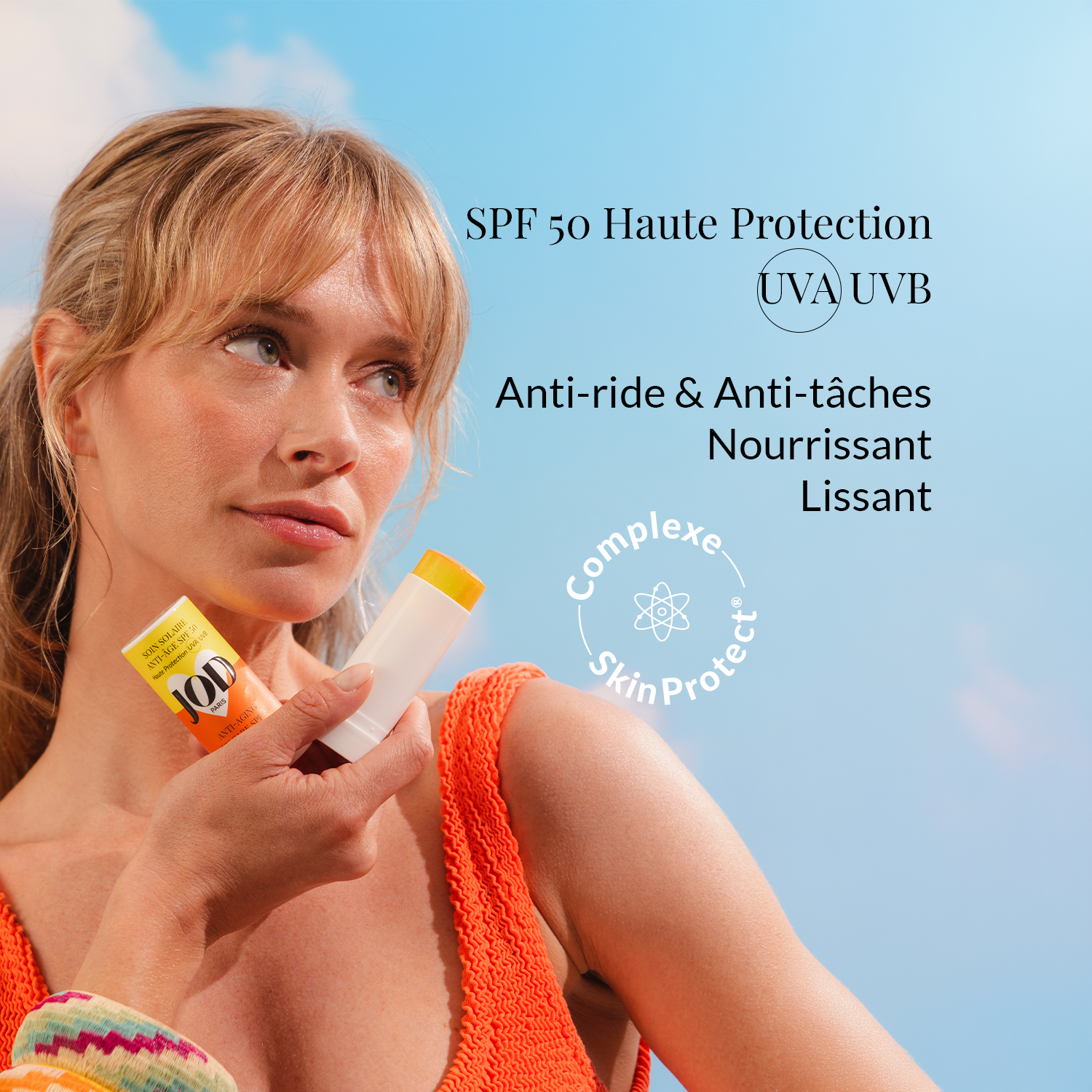 SOIN SOLAIRE ANTI-ÂGE SPF50
