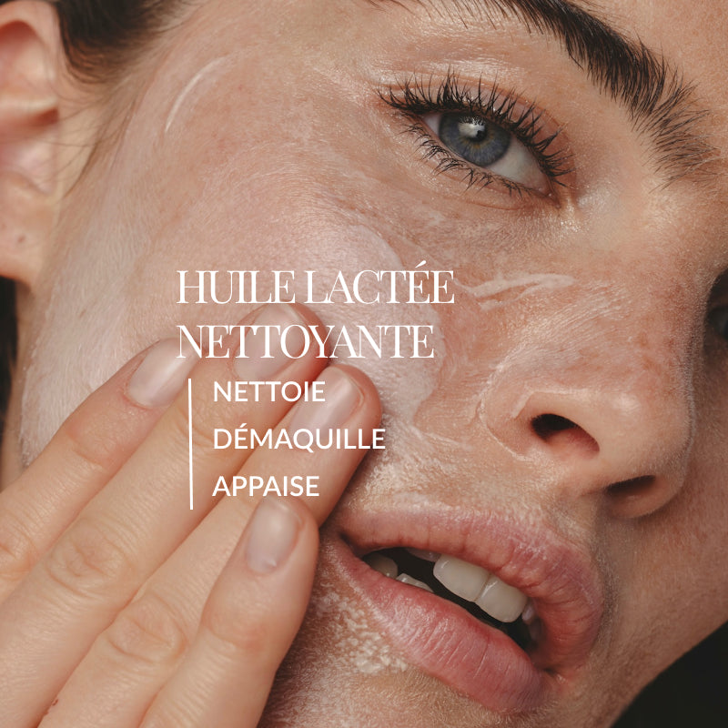 L'huile parfaite pour nettoyer et démaquiller la peau en douceur. Elle associe les bienfaits des huiles précieuses de Bourrache, d'Onagre et de Cameline, pressées à froid en Champagne. Reconnues pour leurs vertus assouplissantes, hydratantes et apaisantes, elle élimine les impuretés et le maquillage tout en renforçant la barrière lipidique de la peau. 